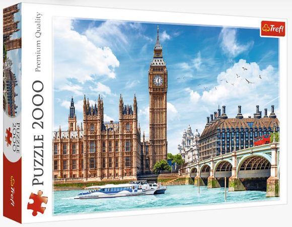 Trefl 127120 puzzle 2000 Big Ben, Londýn
