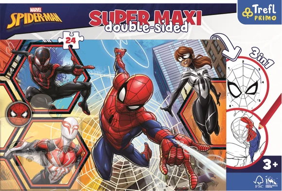 Trefl 141006 puzzle 24 maxi Spiderman
