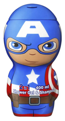 Trigo 9033 Captain America 2D sprchový gél a šampón 400 ml