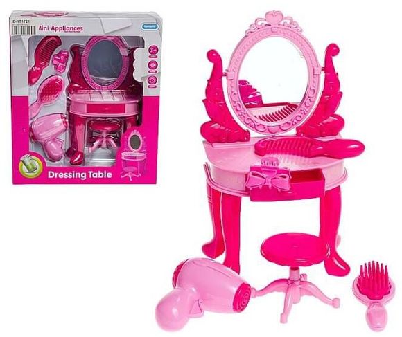 VIZOPOL AD41108 Mini toaletný - kozmetický stolík pre bábiky